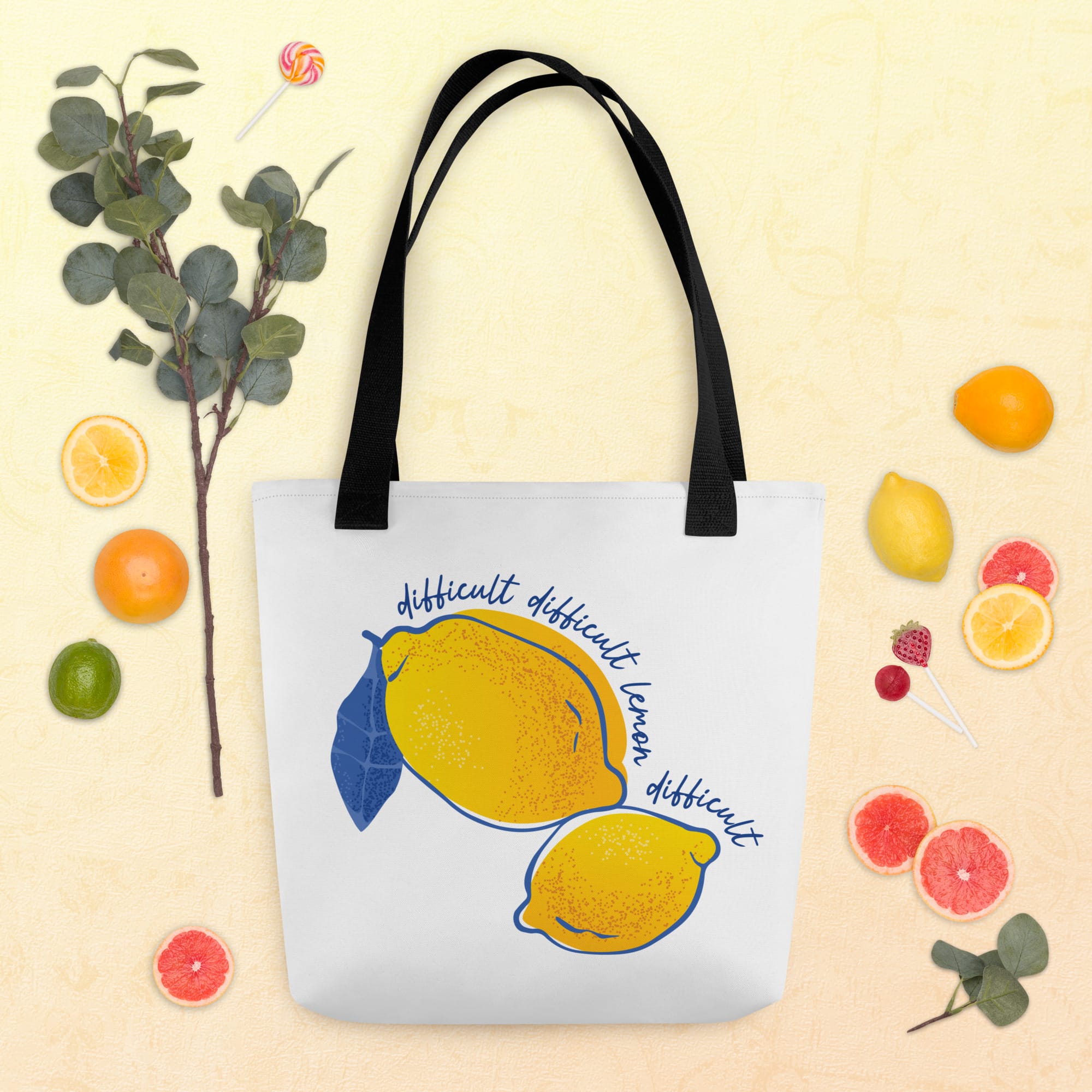 Difficult Lemon - Tote bag - Image 5