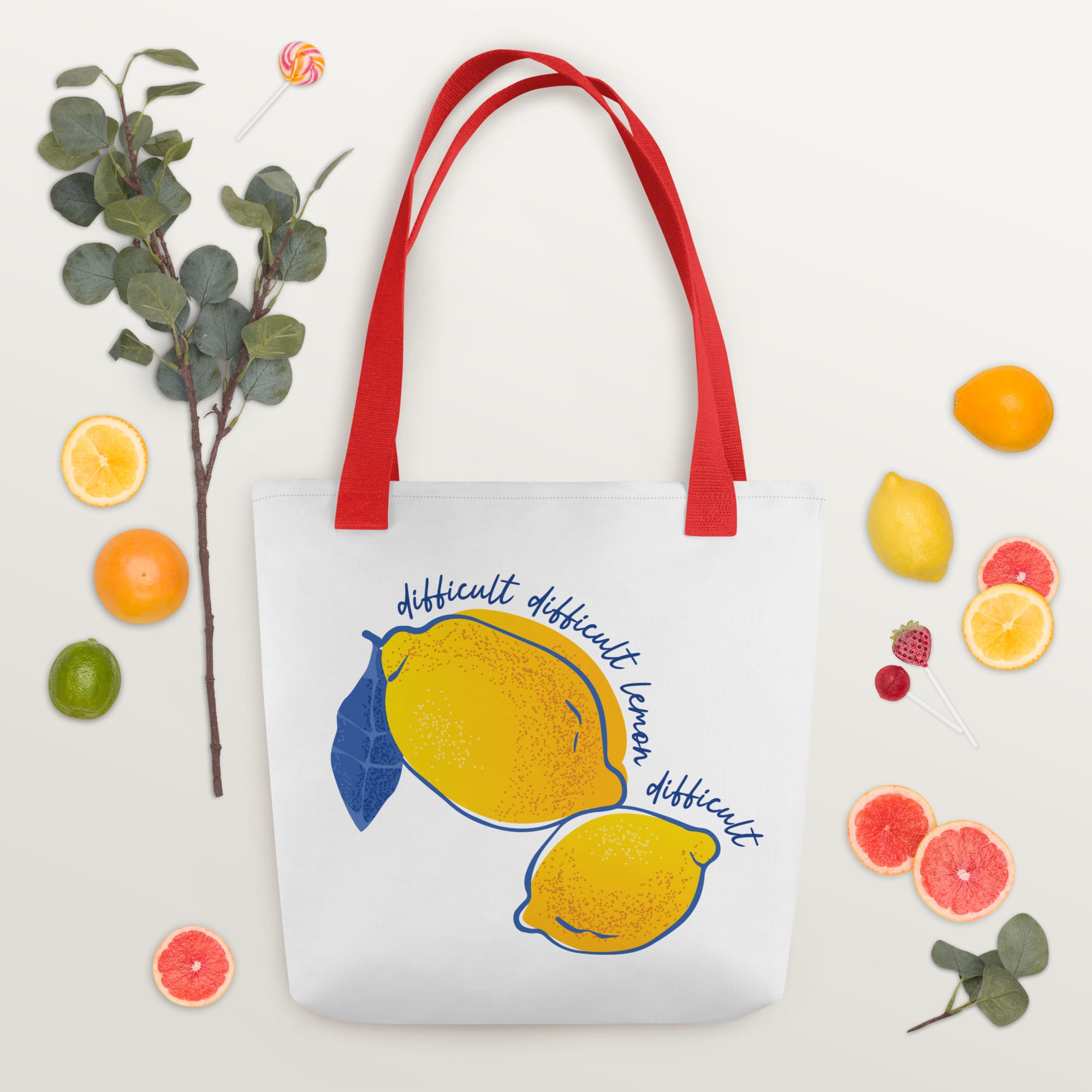 Difficult Lemon - Tote bag - Image 8