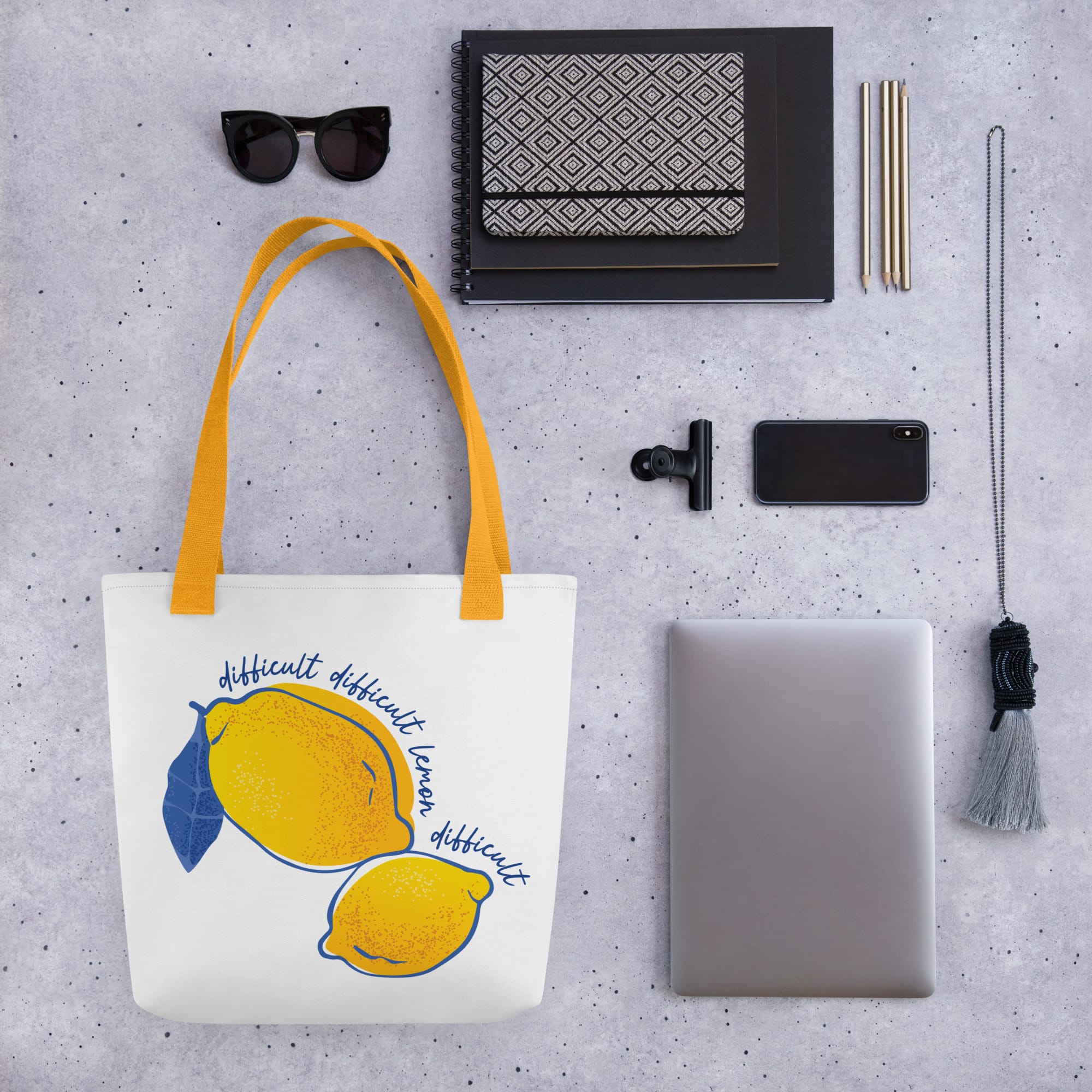Difficult Lemon - Tote bag - Image 3