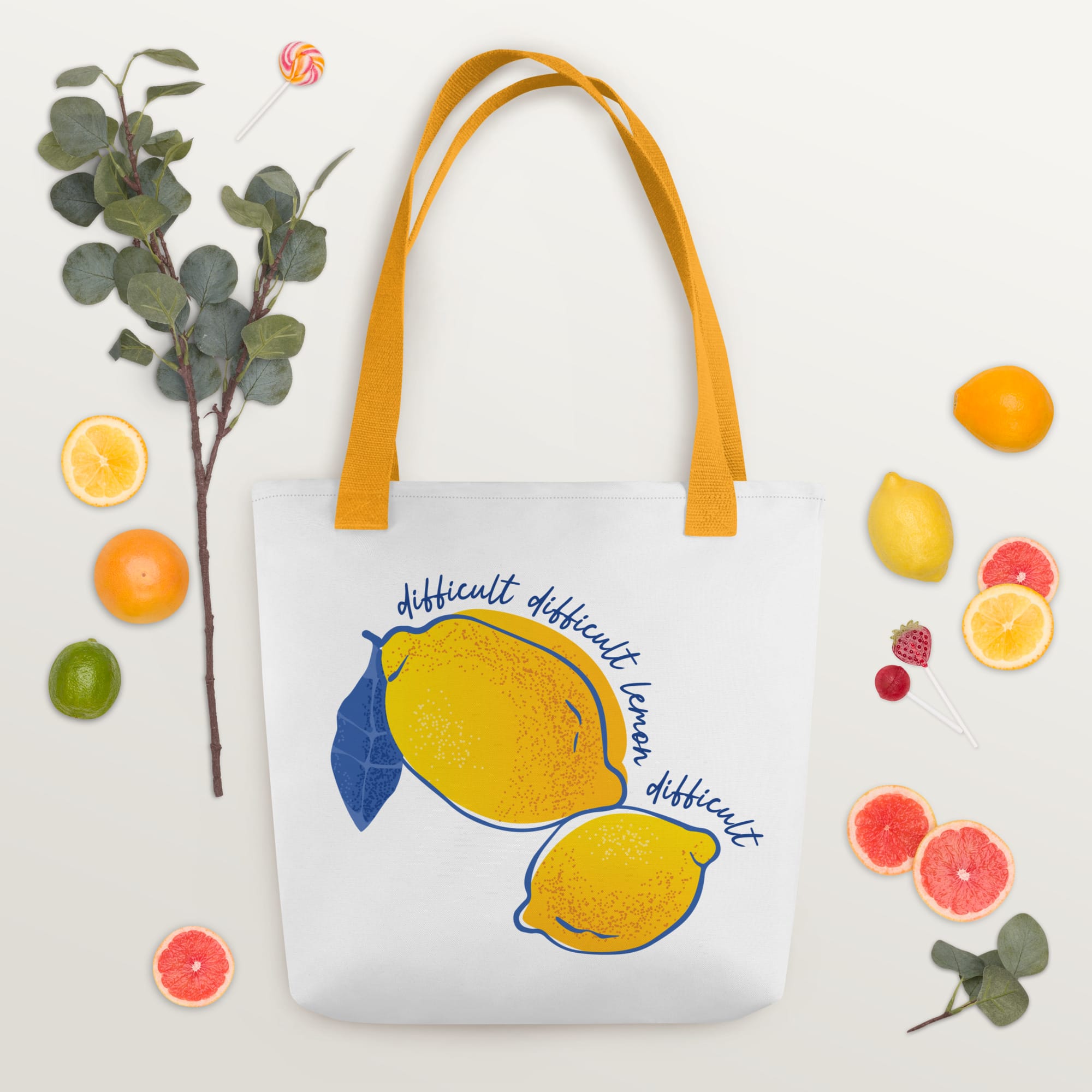 Difficult Lemon - Tote bag - Image 9