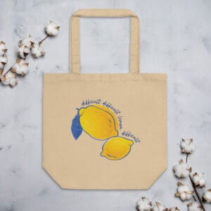 Difficult Lemon - Eco Tote Bag