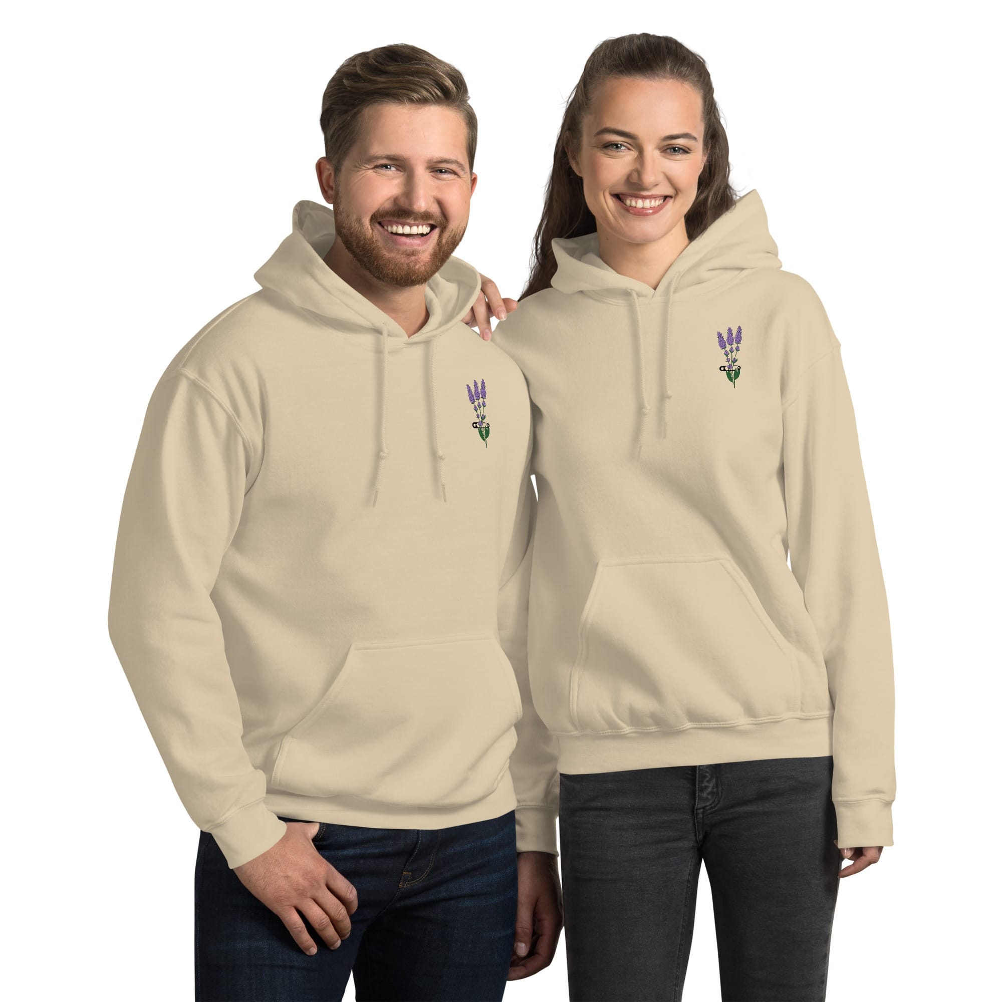 Pride Flowers - Unisex Hoodie - Image 4