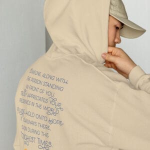 You are Loved - Stay Positive - Unisex Hoodie