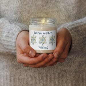 Warm Winter Wishes - Scented soy candle