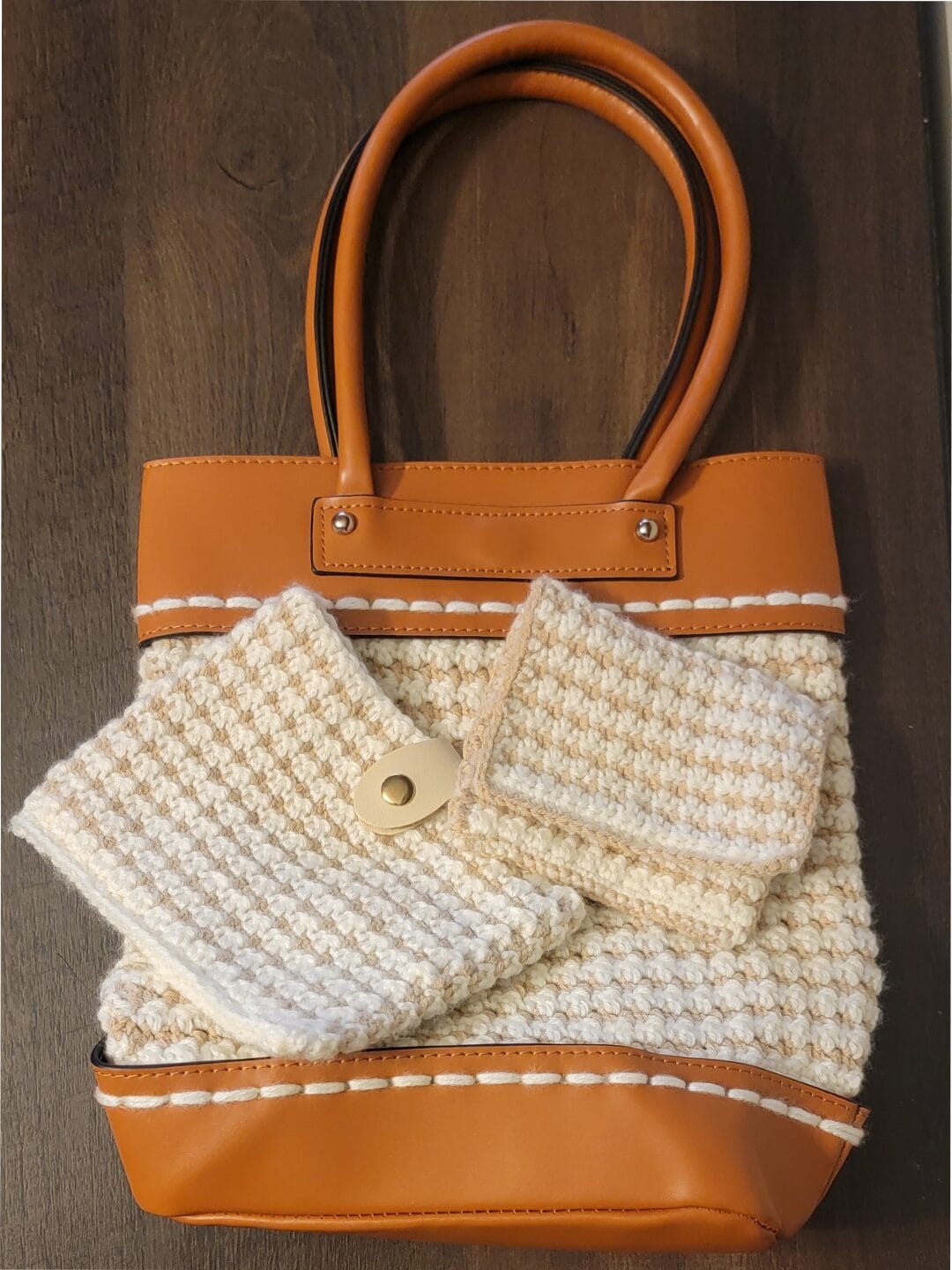 Houndstooth Purse Set - Image 2